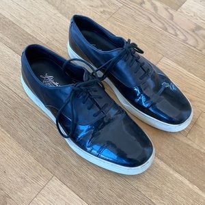 Alejandro Ingelmo patent leather sneakers sz 10